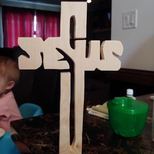 "Jesus" cross